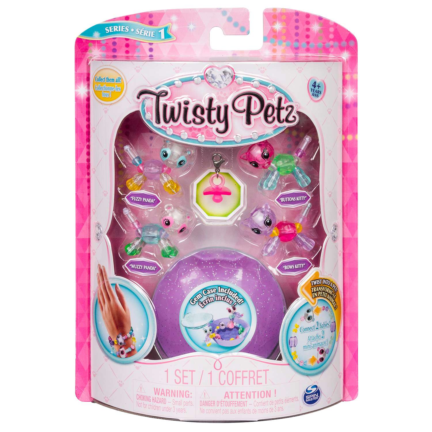 Набор мини фигурок-трансформеров Twisty Petz Twin Babies 1 4шт 6044224/20103018 - фото 1