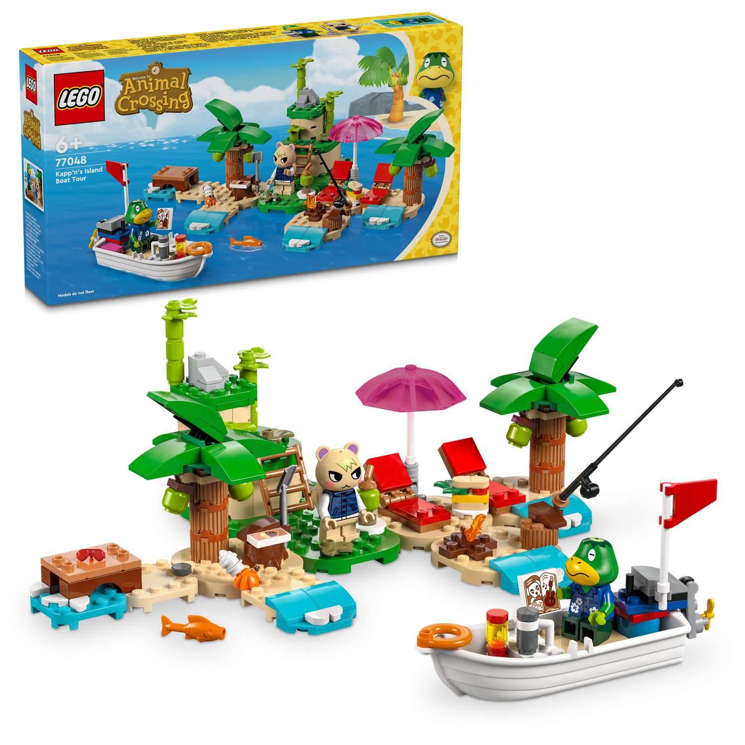 Конструктор LEGO Animal crossing Kappns Island Boat Tour 77048 - фото 1