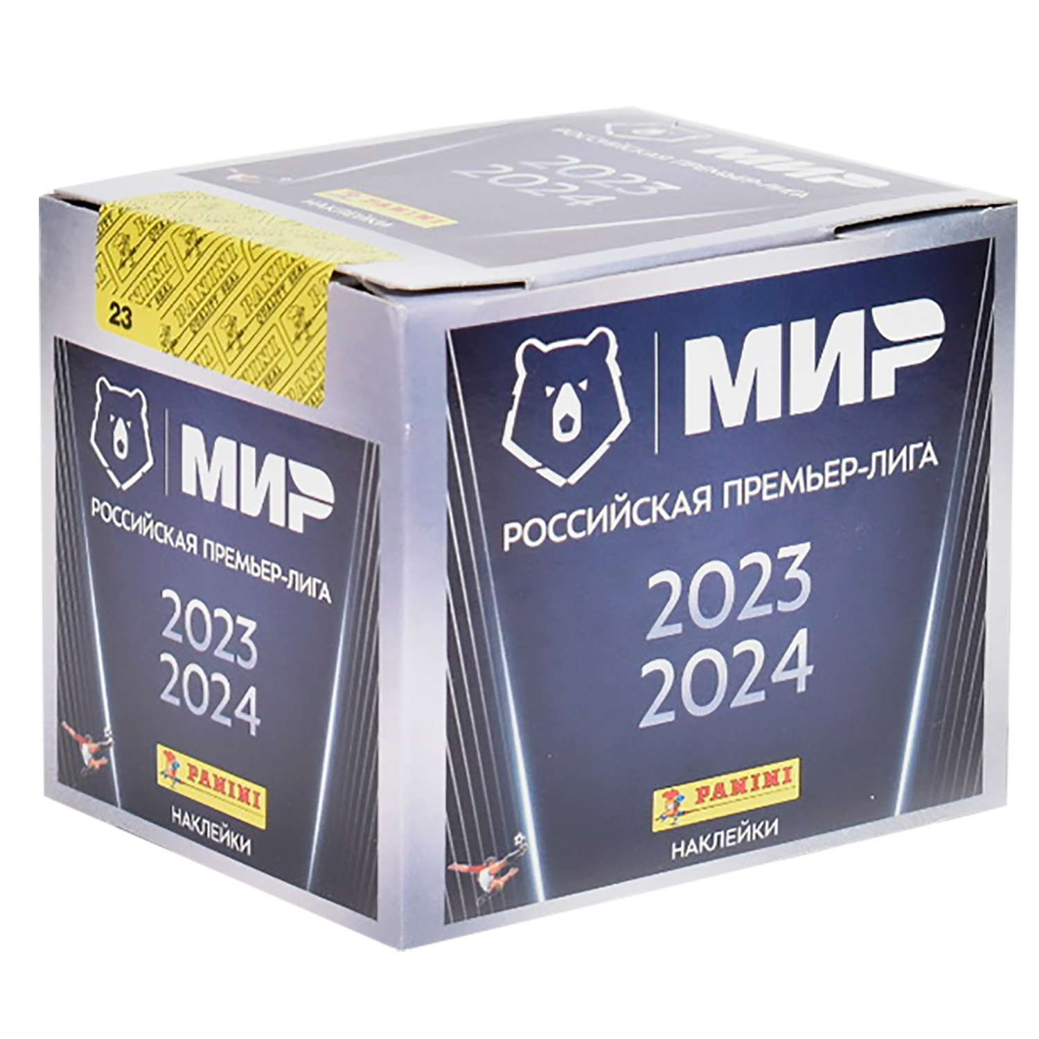 Бокс с наклейками Panini РПЛ сезон 2023-2024 50 пакетиков в наборе - фото 6