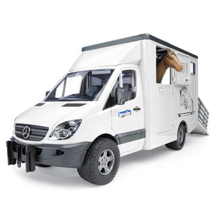 Машина Bruder Mercedes-Benz Sprinter Фургон с лошадью