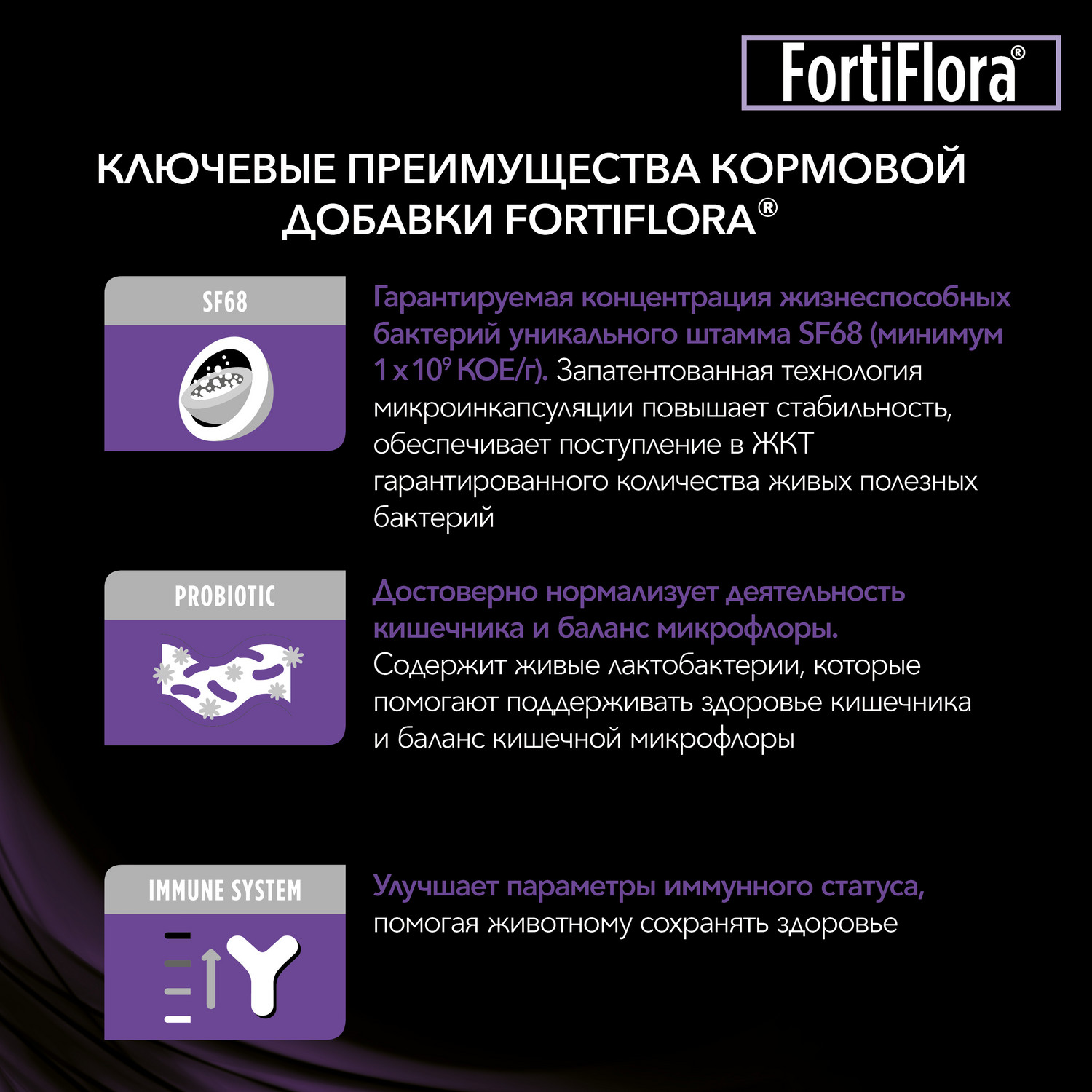 Добавка для щенков и собак Purina Pro Plan Veterinary diets Forti Flora 30г - фото 3