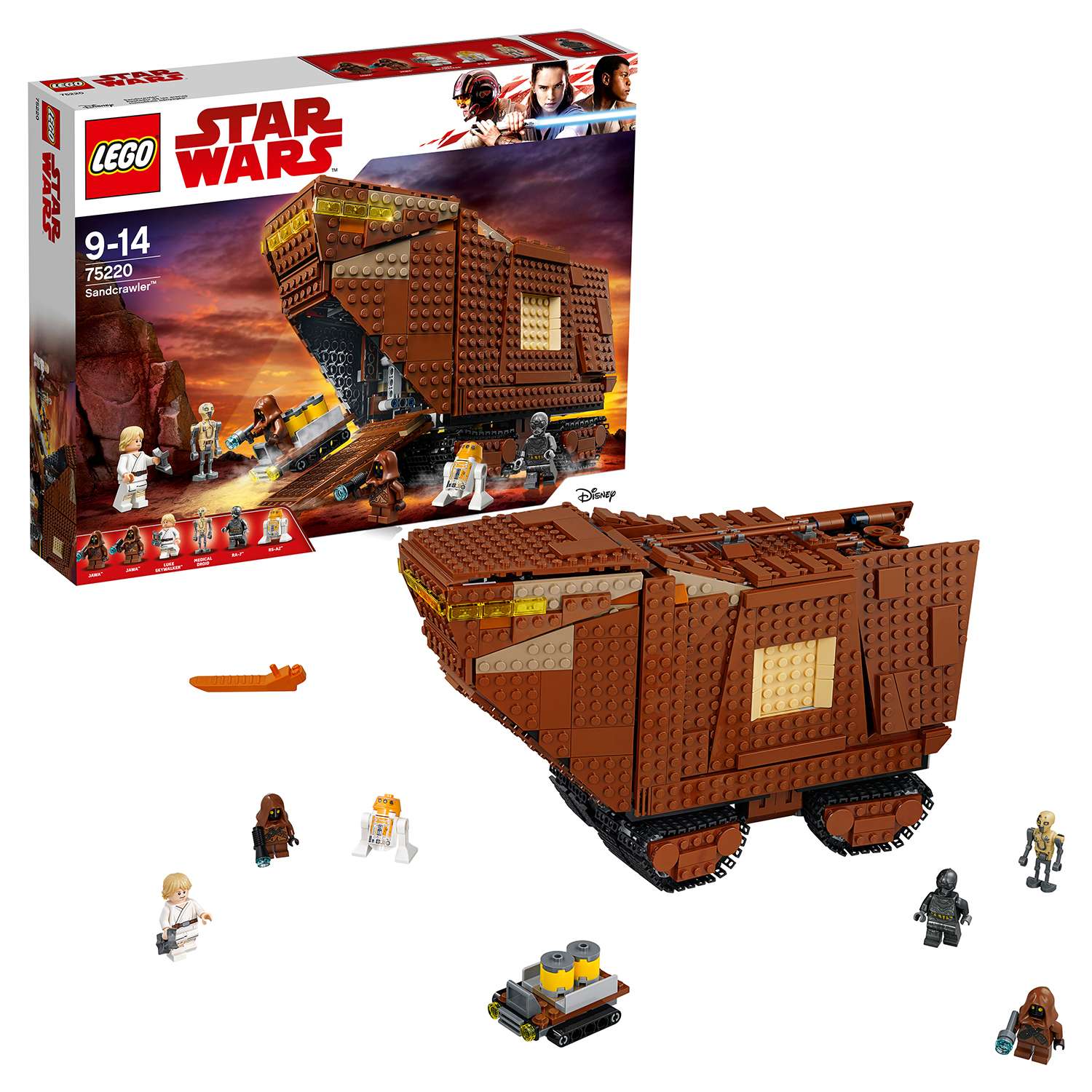 Конструктор LEGO Star Wars Песчаный краулер 75220 - фото 4