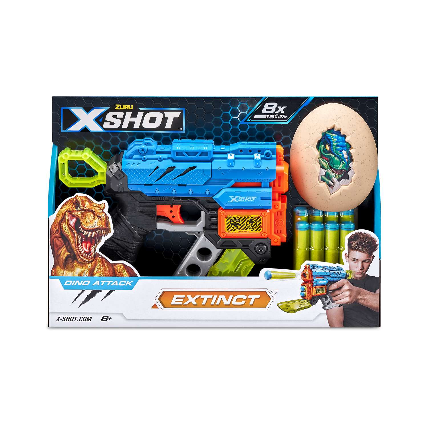 Набор для стрельбы X-SHOT  Дино Инстинкт 4870-2022 - фото 14