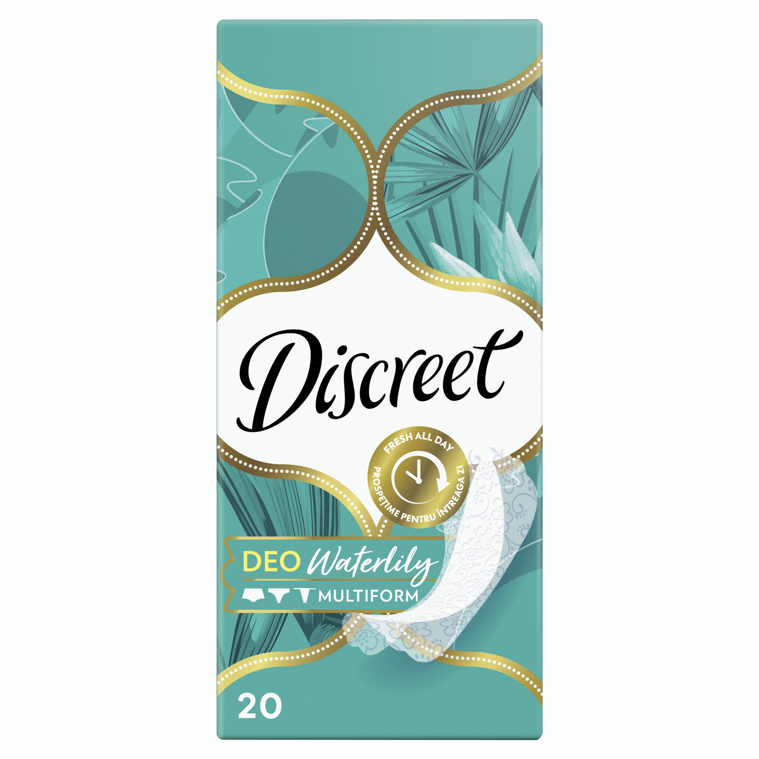 Прокладки Discreet Deo Water Lily 20шт купить по цене 99 ₽ в  интернет-магазине Детский мир