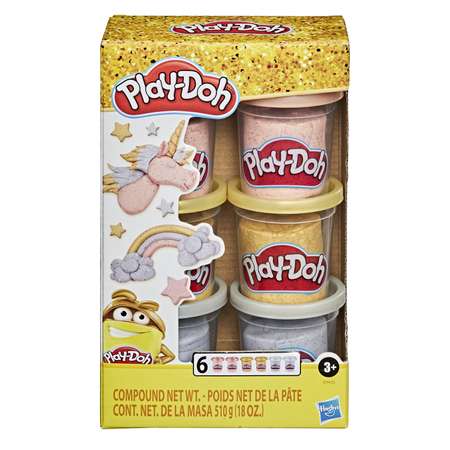 Набор игровой Play-Doh Золото и серебро E94335L0