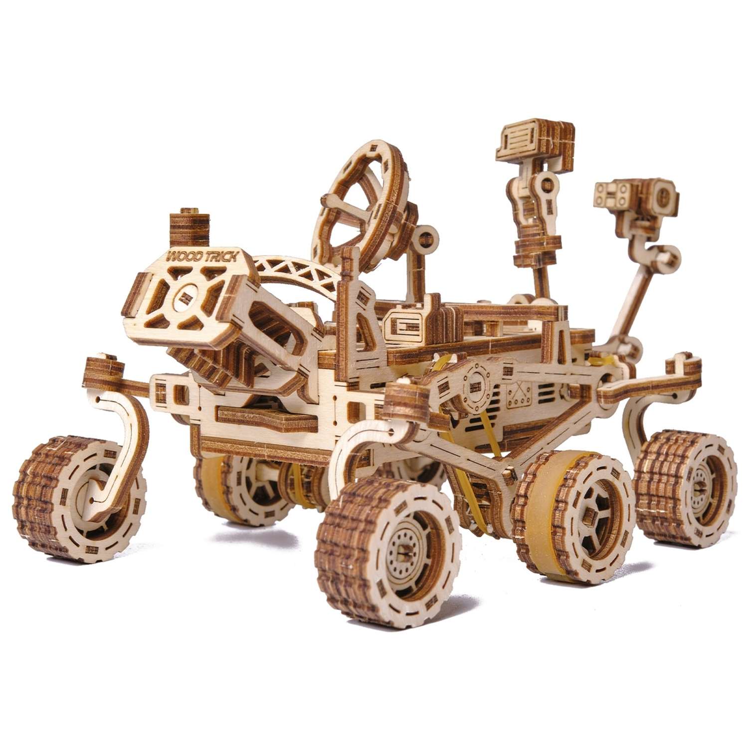 Сборная модель Wood Trick Робот Марсоход 1234-86 - фото 1