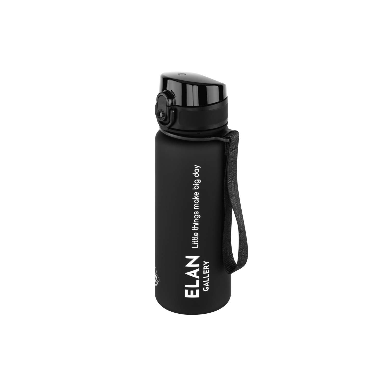 Бутылка для воды Elan Gallery 500 мл Style Matte черная - фото 4