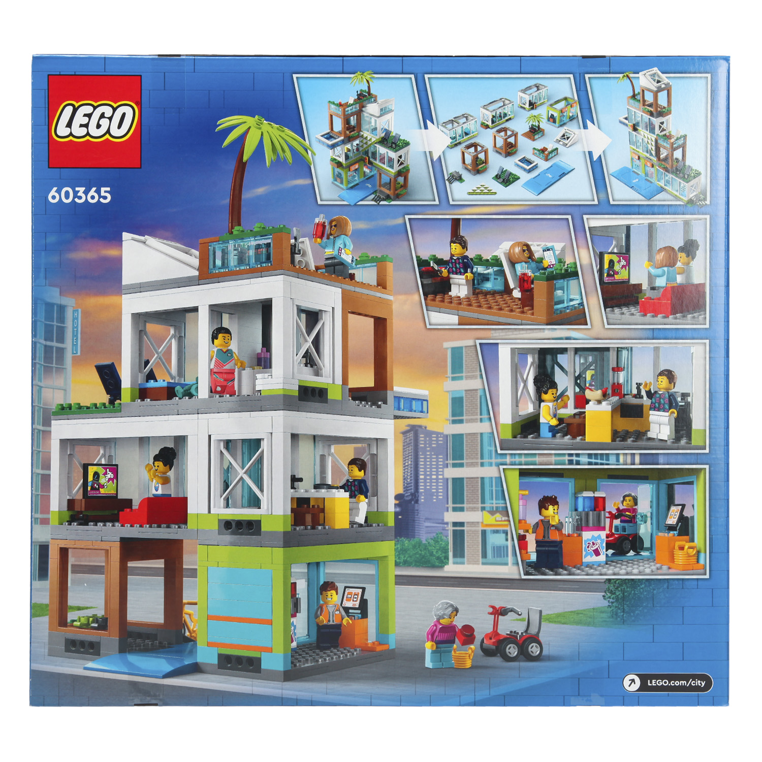 Конструктор LEGO City Apartment Building 60365 - фото 11