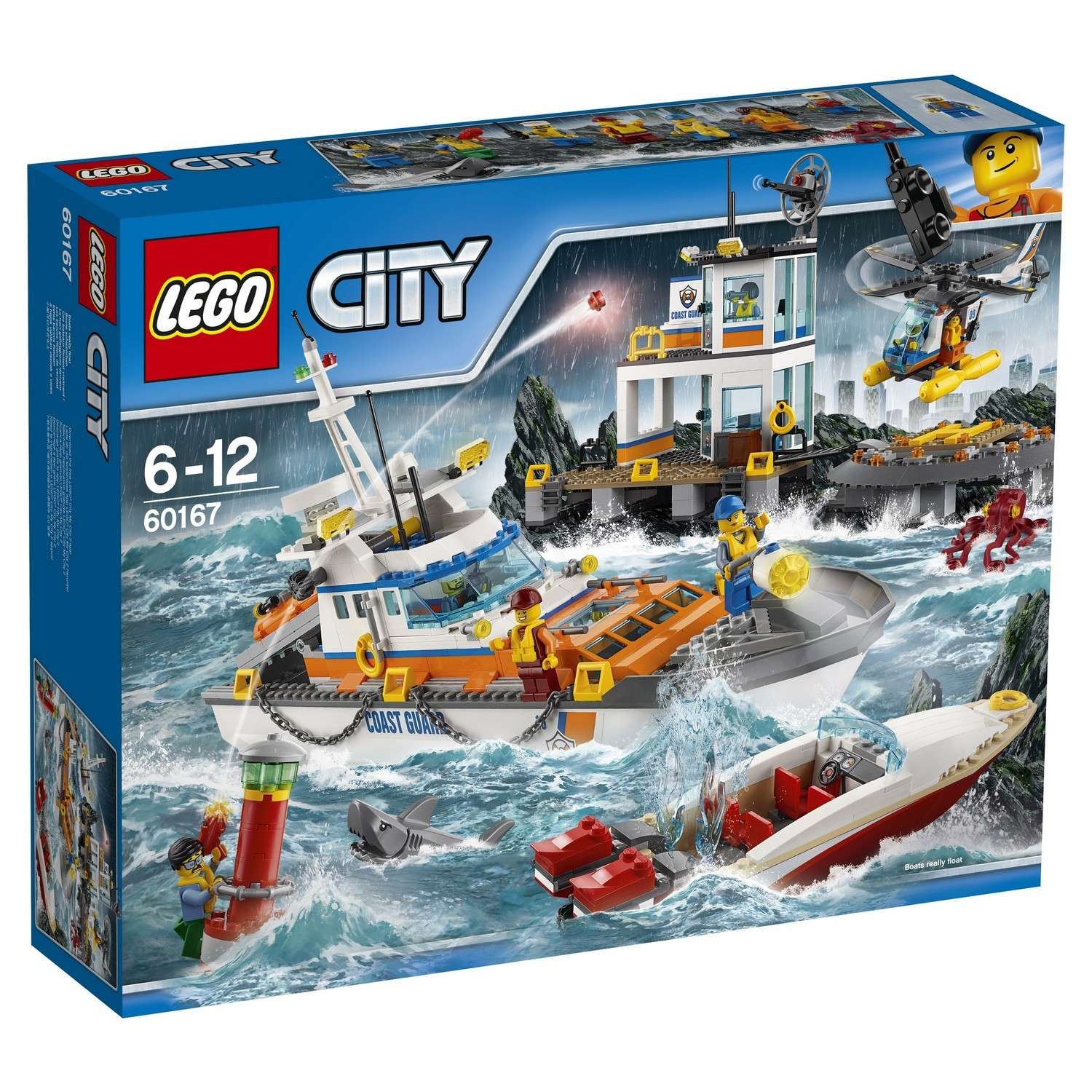 Конструктор LEGO City Coast Guard Штаб береговой охраны (60167) - фото 2