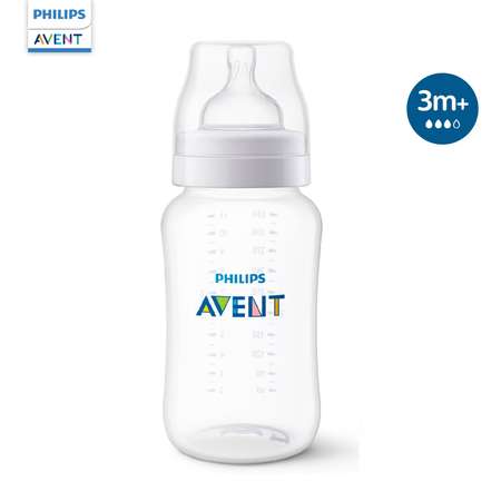 Бутылочка для кормления Philips Avent Anti-colic 330мл с 3месяцев SCY106/01