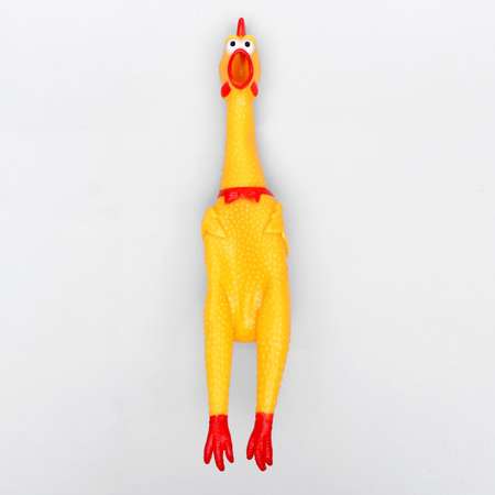 Игрушка для собак Пижон пищащая «Задумчивая курица XL» 41 см