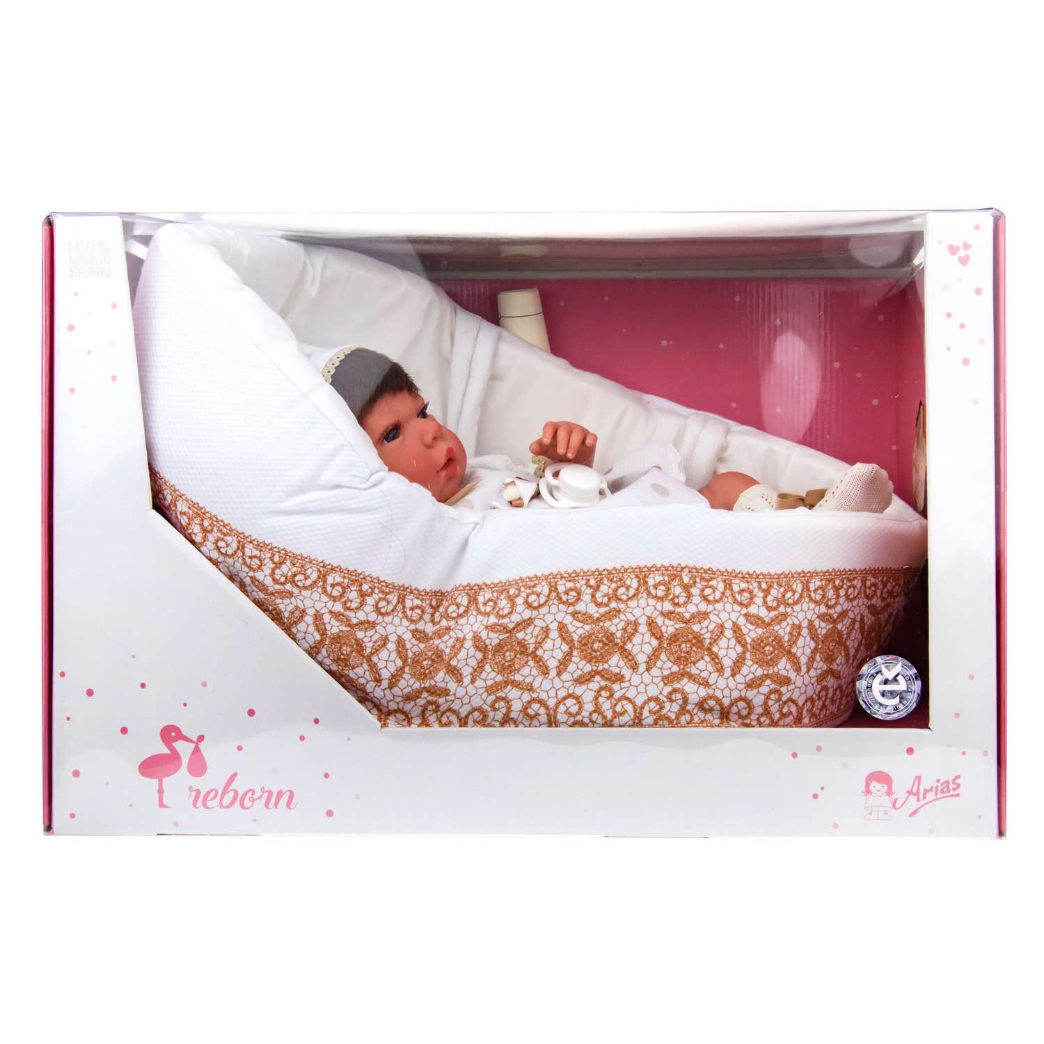 Кукла Arias ReBorns Candy реалистичный новорожденный пупс 40см Т17435 - фото 10