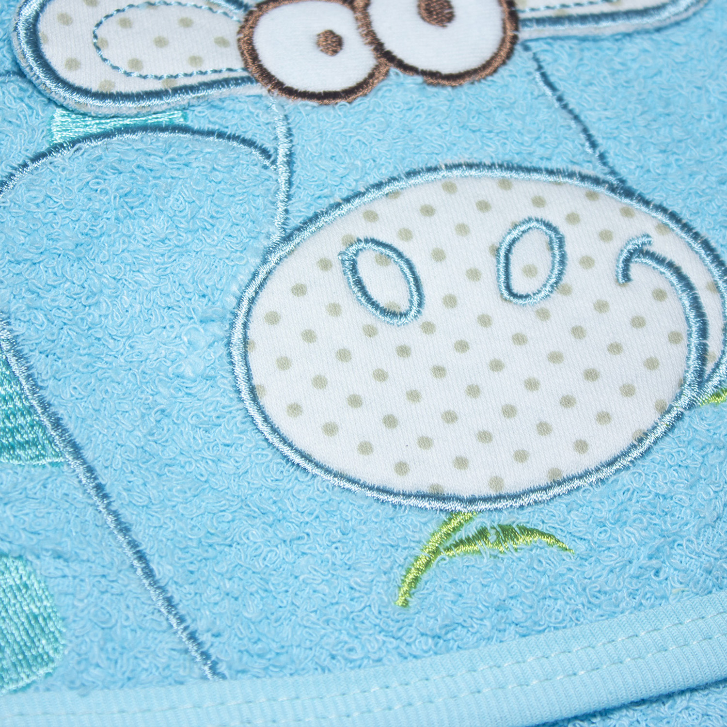 Полотенце Осьминожка с уголком махровое с вышивкой Жираф - фото 6