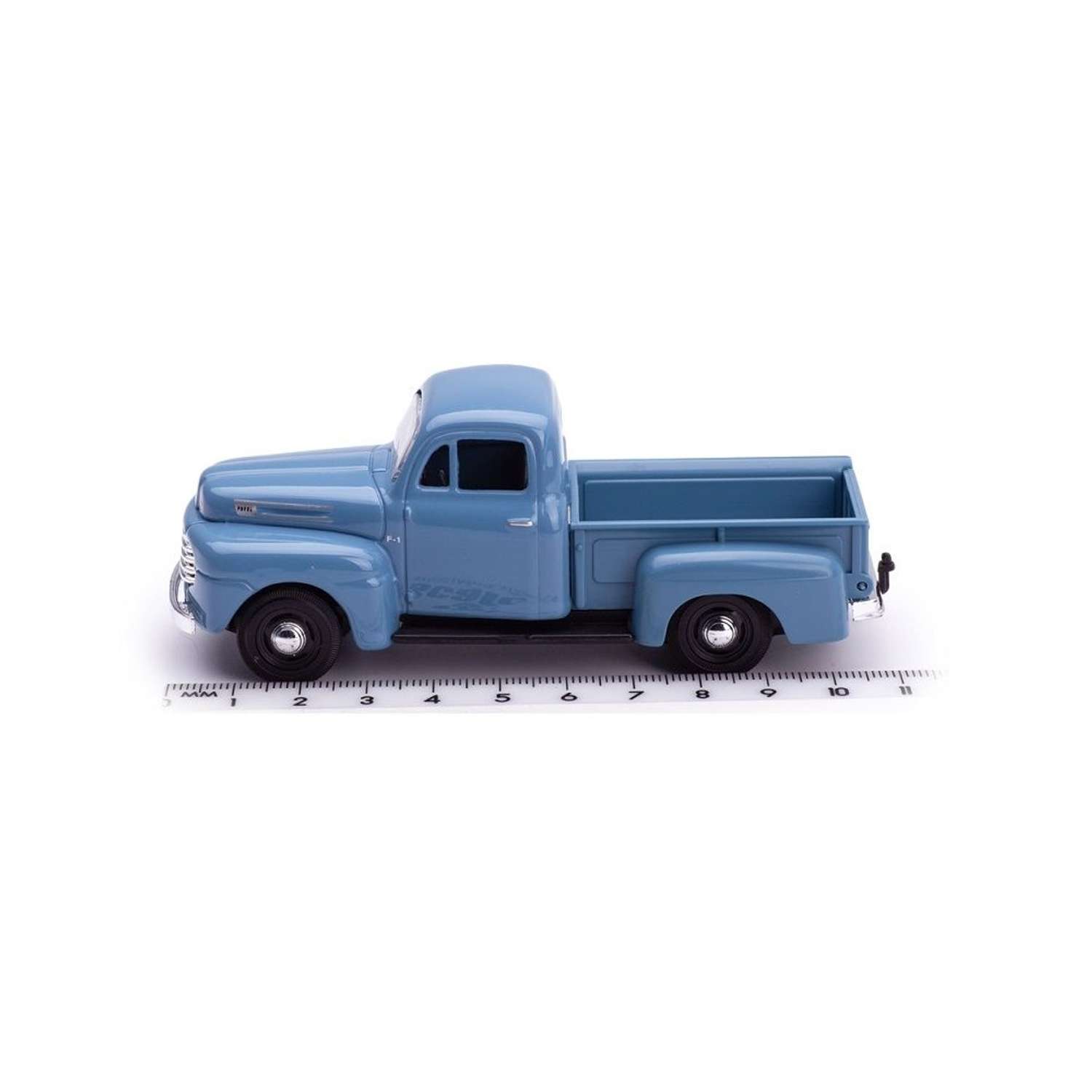 Мини-модель 1:43 CARARAMA Ford F1 1948 Pickup металлическая голубая 7528 - фото 4