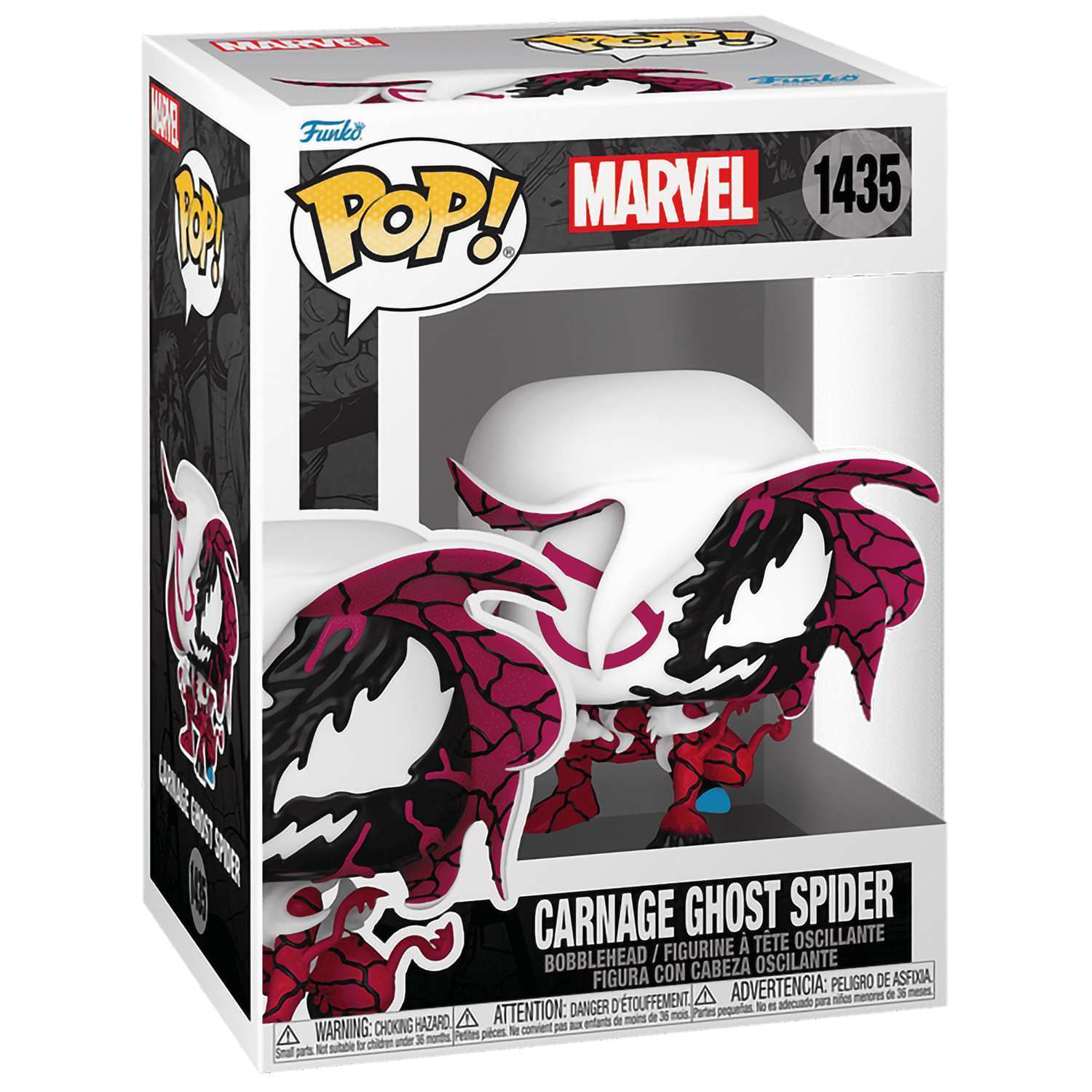 Фигурка Funko Marvel Carnage Ghost Spider - фото 2