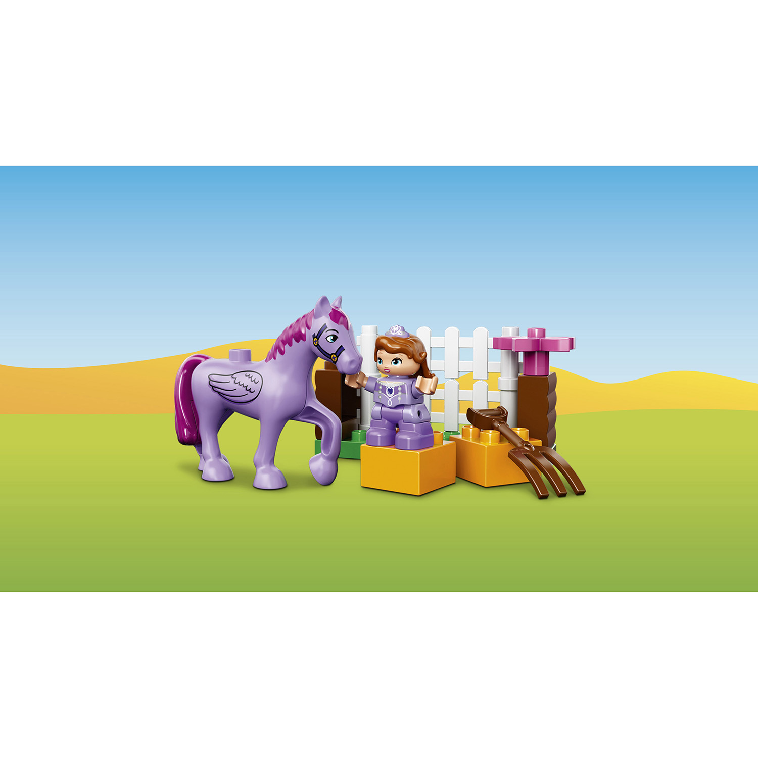 Конструктор LEGO DUPLO Sofia the First Софии Прекрасная: королевская конюшня (10594) - фото 8