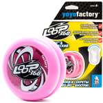 Игрушка YoYoFactory Йо-йо Loop360 розовый