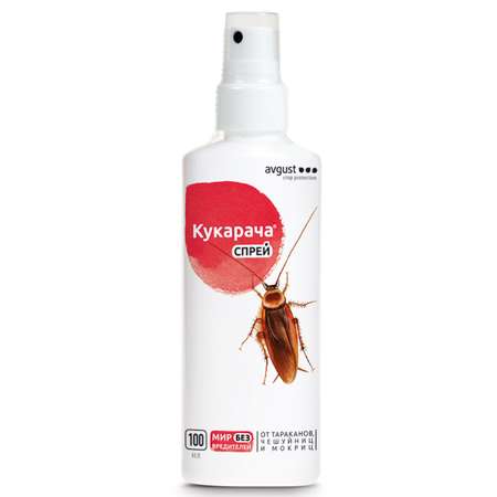 Средство от насекомых AVGUST Кукарача 100мл N50