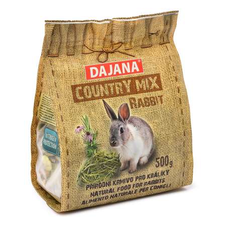 Корм для кроликов DAJANA Country Mix 500г DP404J