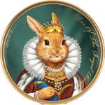 Чай черный крупнолистовой Richard Year of the Royal Rabbit с символом нового года королева 40 гр