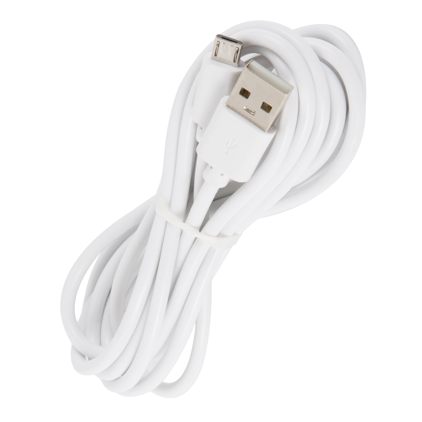Дата-кабель RedLine USB - micro USB 2 метра белый - фото 1