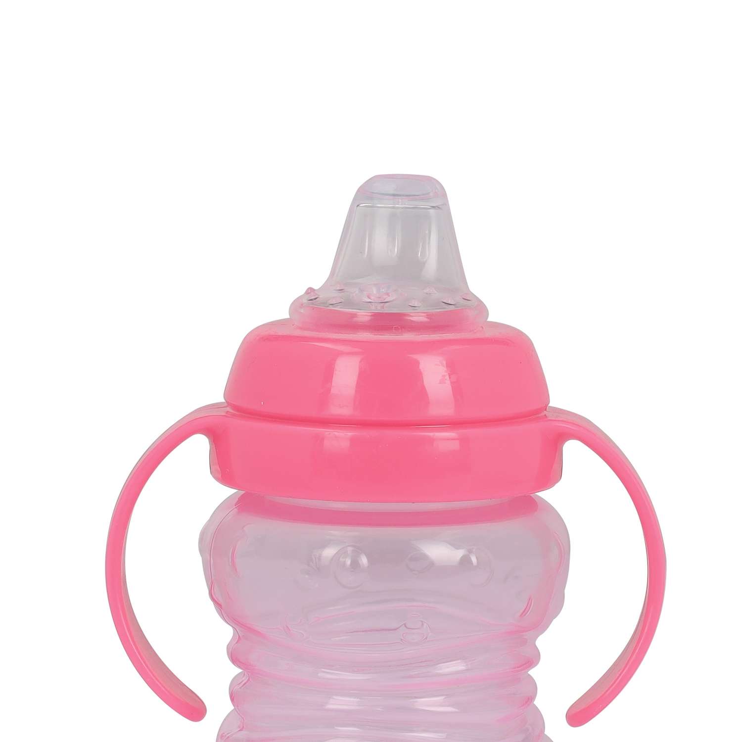 Бутылочка для кормления Baby Plus с ручками и соской BP5076-C 275 мл розовая - фото 5
