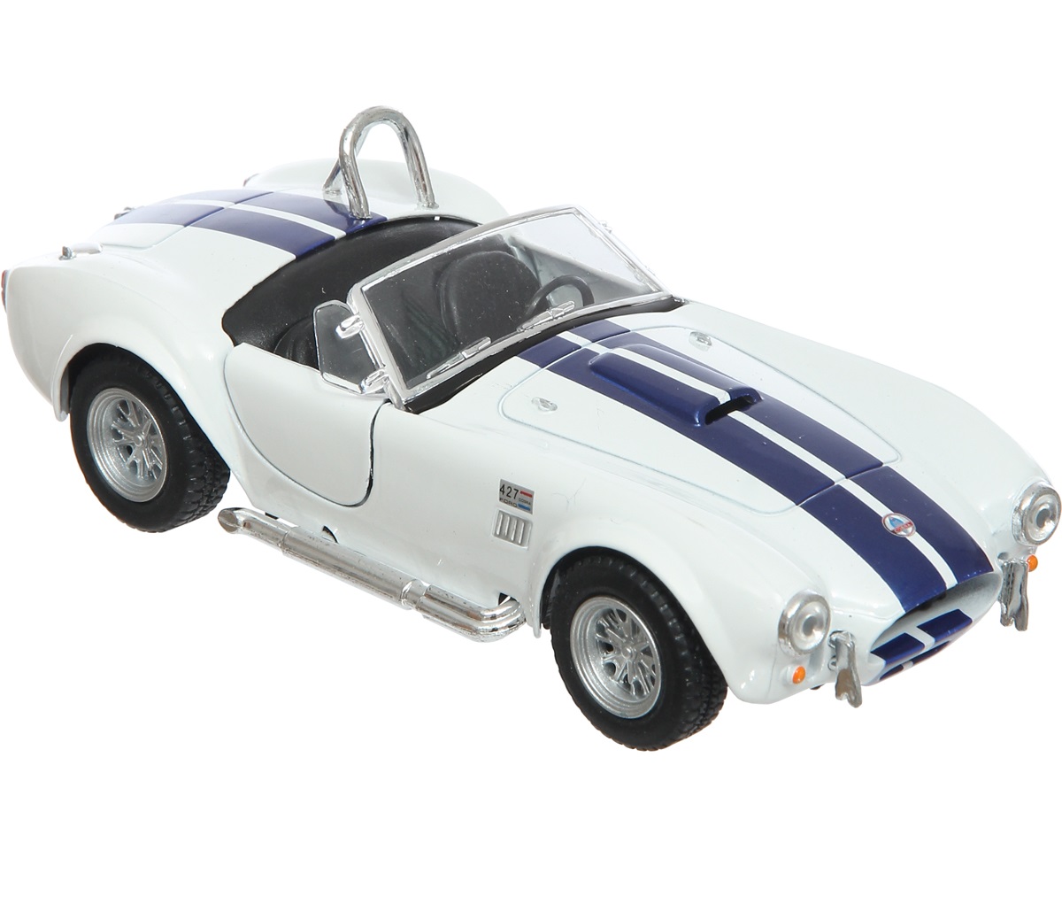 Модель KINSMART Шелби Cobra 427 s c 1965 1:32 белая купить по цене 609 ₽ в  интернет-магазине Детский мир