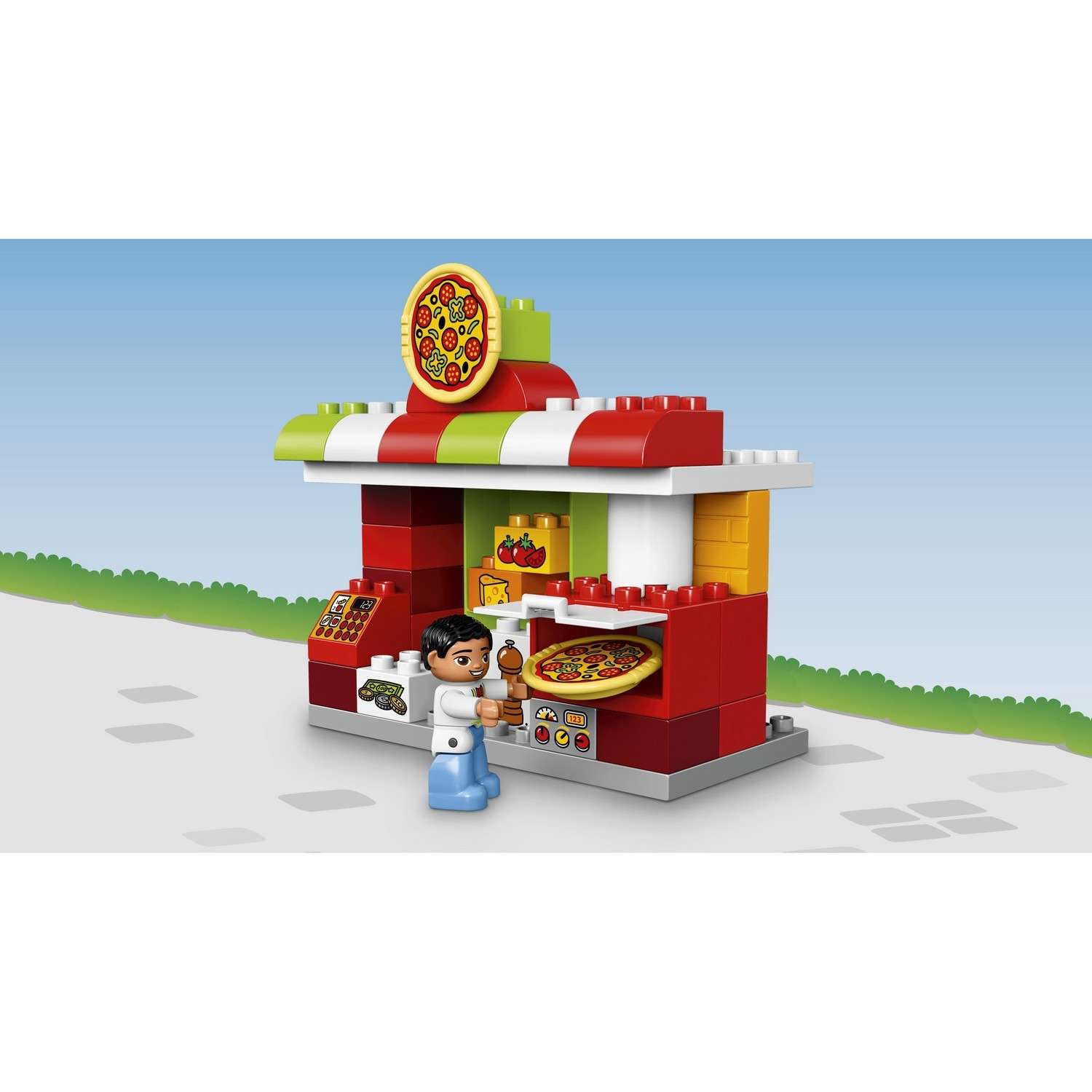 Lego duplo town pizzeria clearance 10834