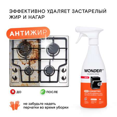 Спрей для уборки WONDER Lab Антижир