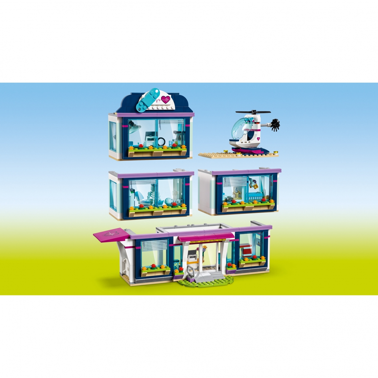 Конструктор LEGO Friends Клиника Хартлейк-Сити (41318) - фото 9