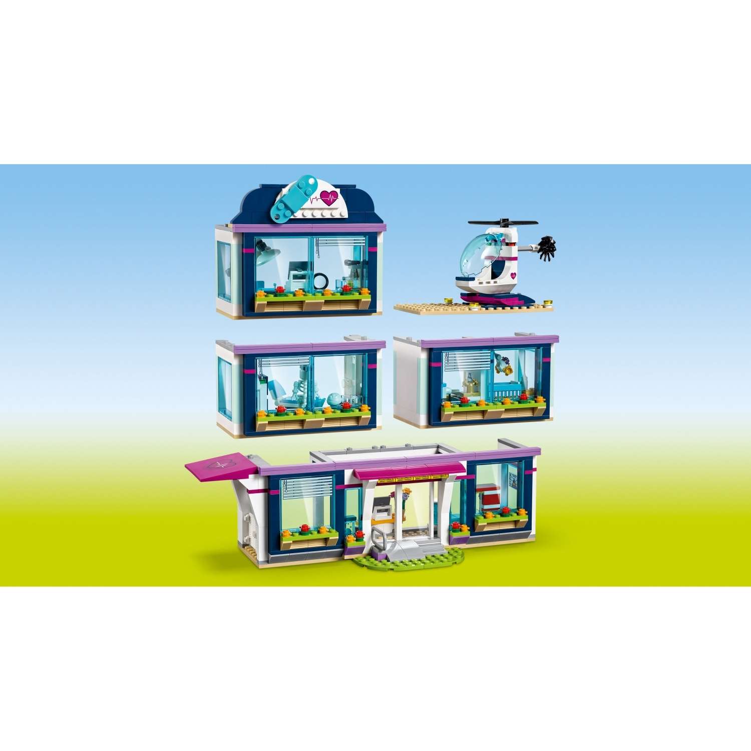 Конструктор LEGO Friends Клиника Хартлейк-Сити (41318) - фото 9