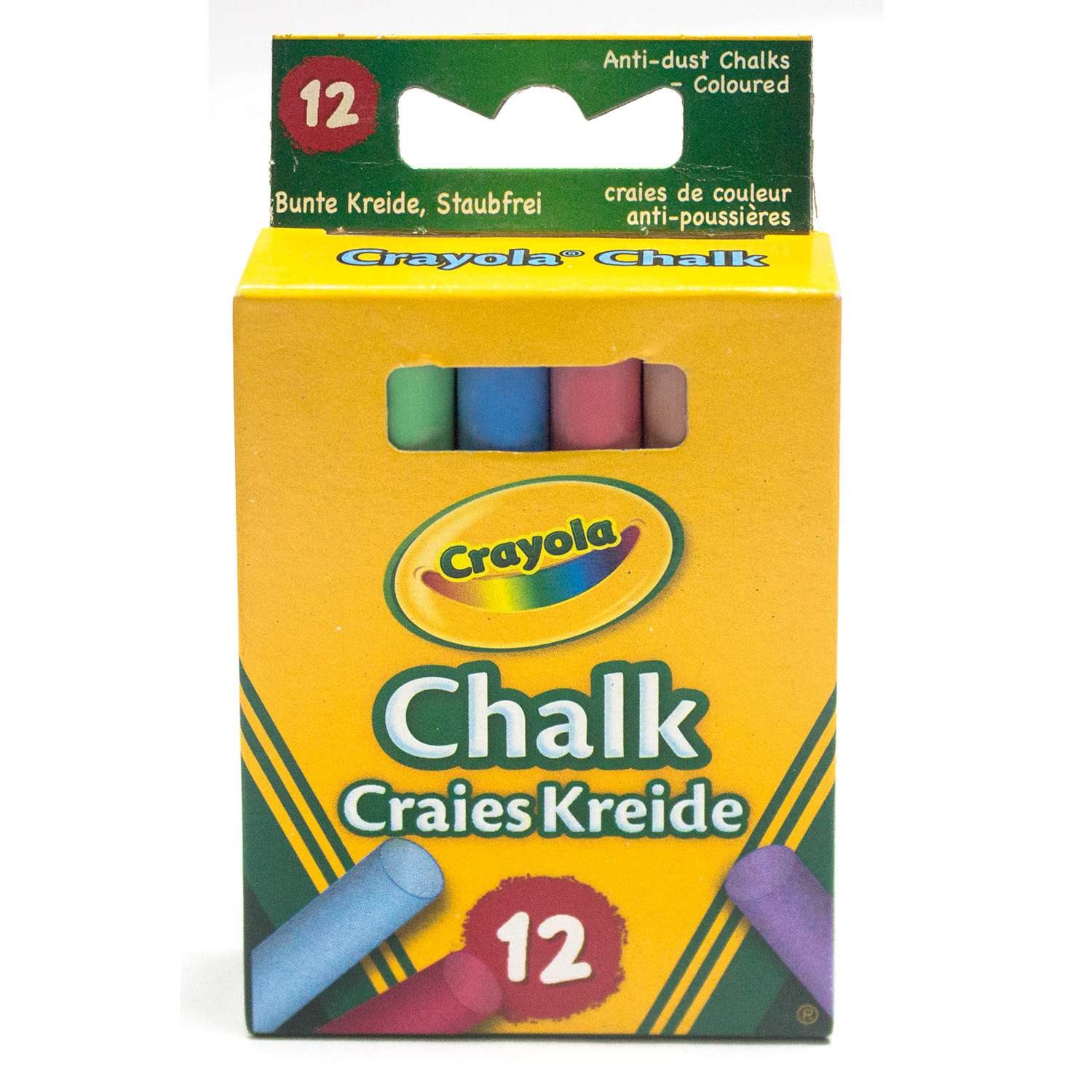 Мелки Crayola 12 цв. ГОНГКОНГ - фото 1
