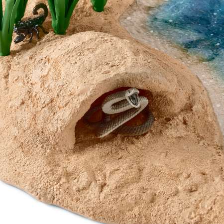 Набор SCHLEICH Заводь с животными 12элементов 42321