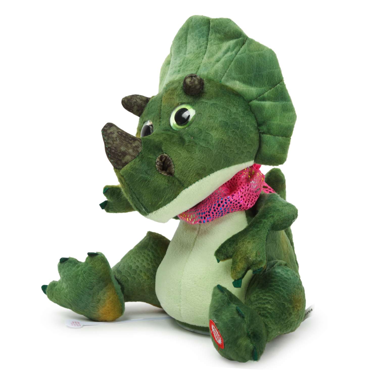 Игрушка Laffi Динозавр интерактивная Зеленый OTE0647805 - фото 4