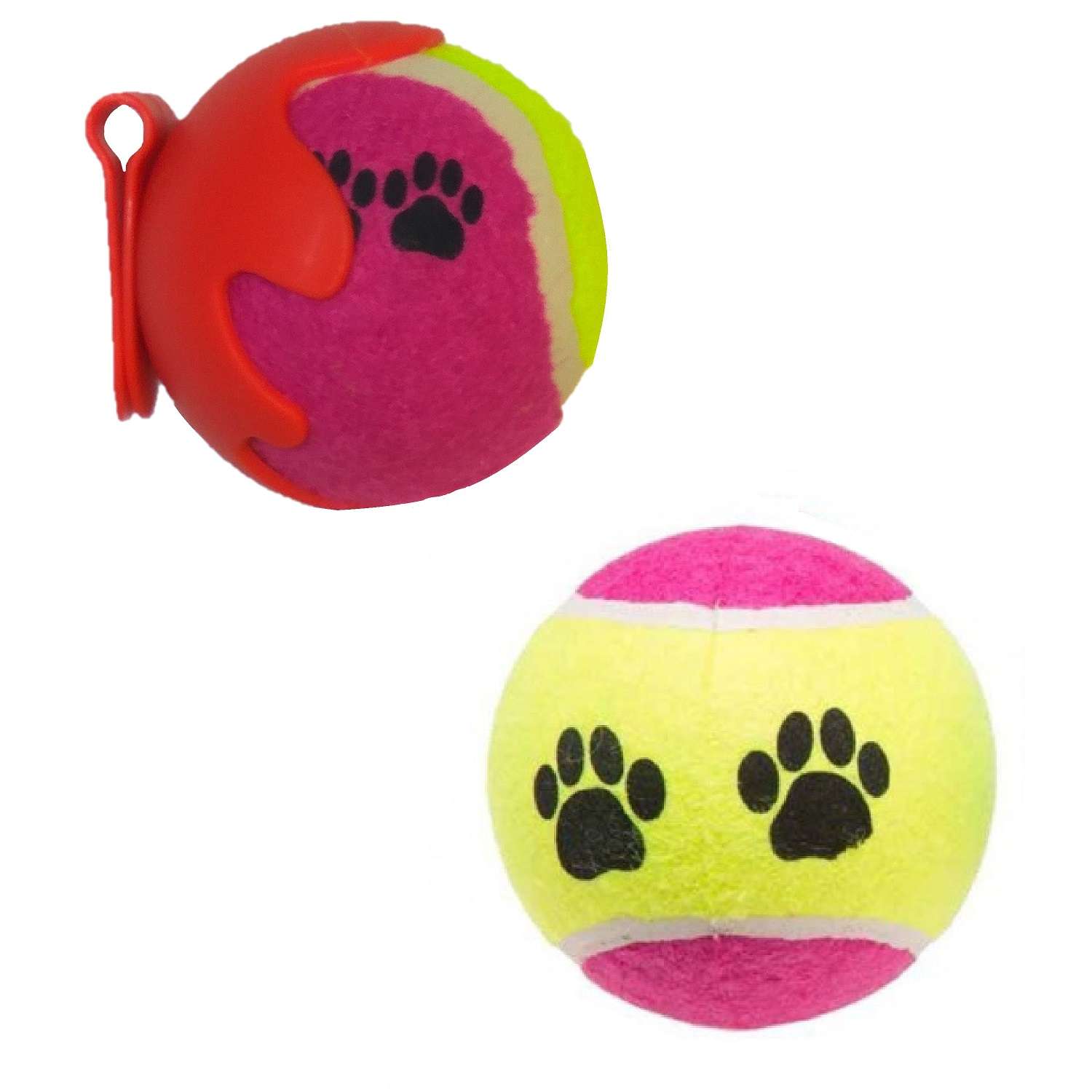 Игрушка для собак Lilli Pet Tennis balls set with 2 balls Красный 20-2608 - фото 1