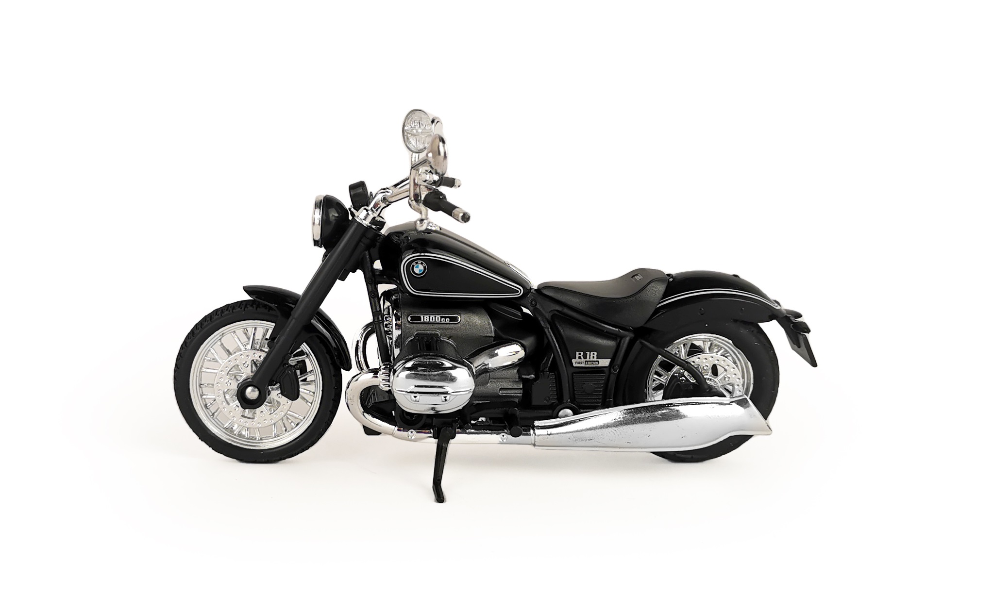 Мотоцикл Welly BMW R 18 1:18 черный 12859PW - фото 7