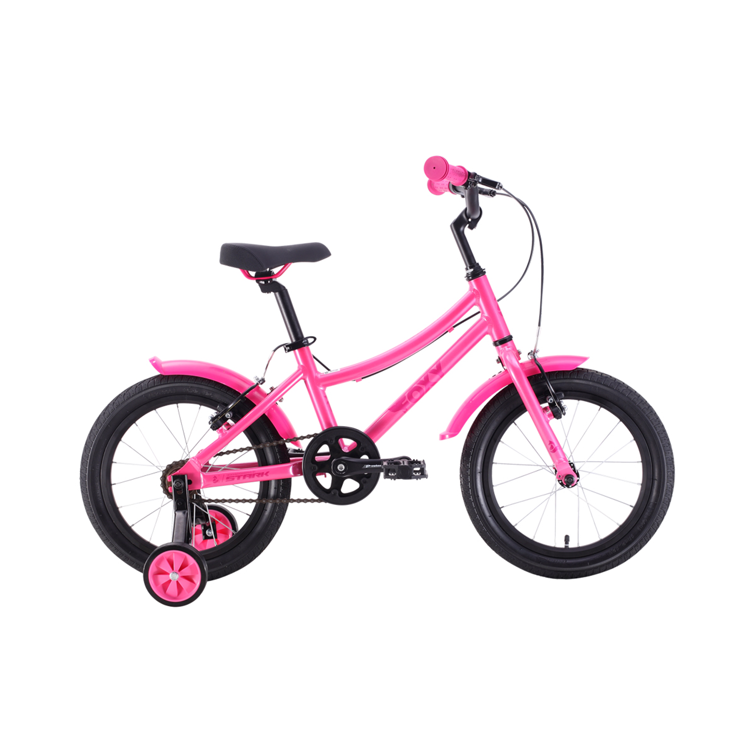 Велосипед Stark 24 Foxy Girl 16 розовый/малиновый - фото 1