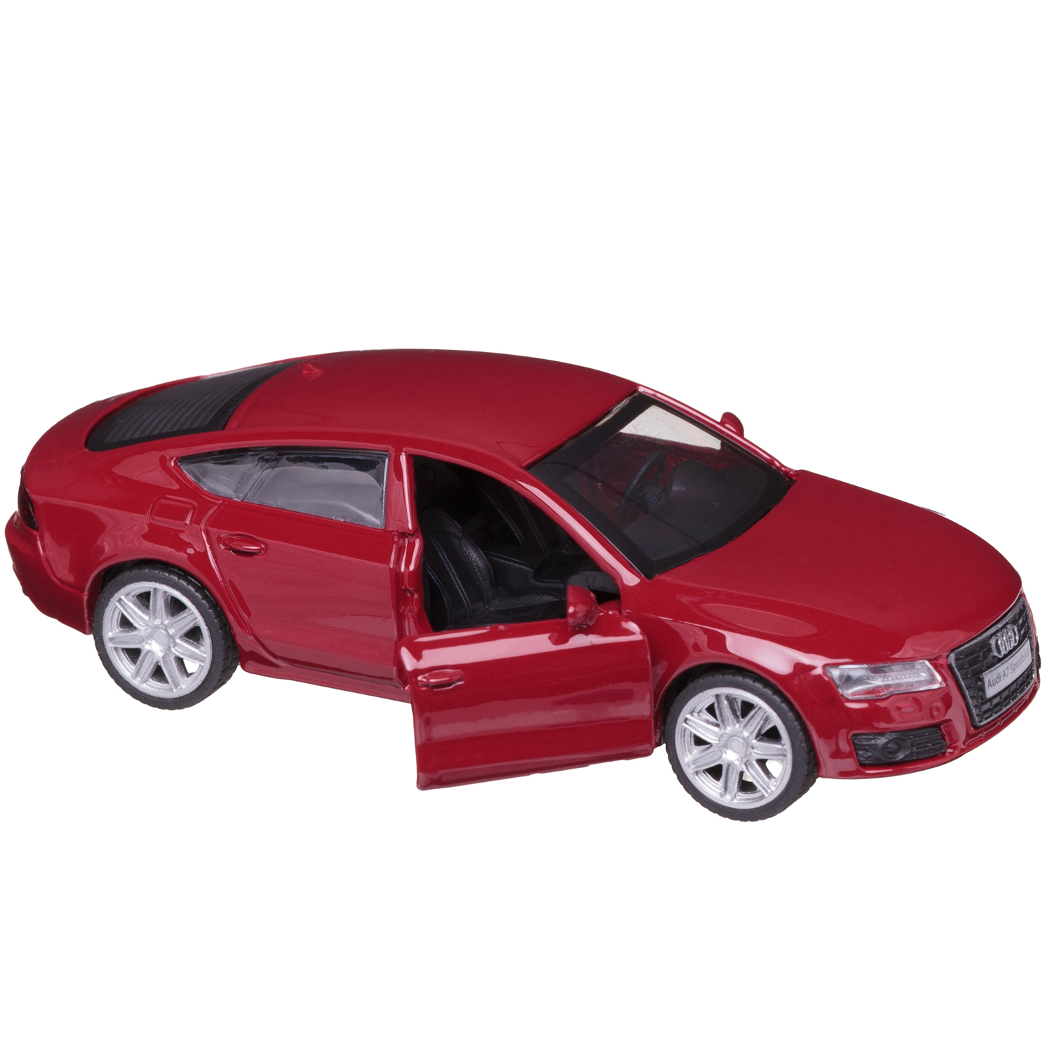 Автомобиль Abtoys Audi MSZ 1:43 инерционный красный WE-15947R - фото 5