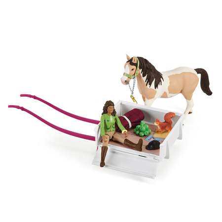 Фигурка SCHLEICH кэмпинг приключения сары