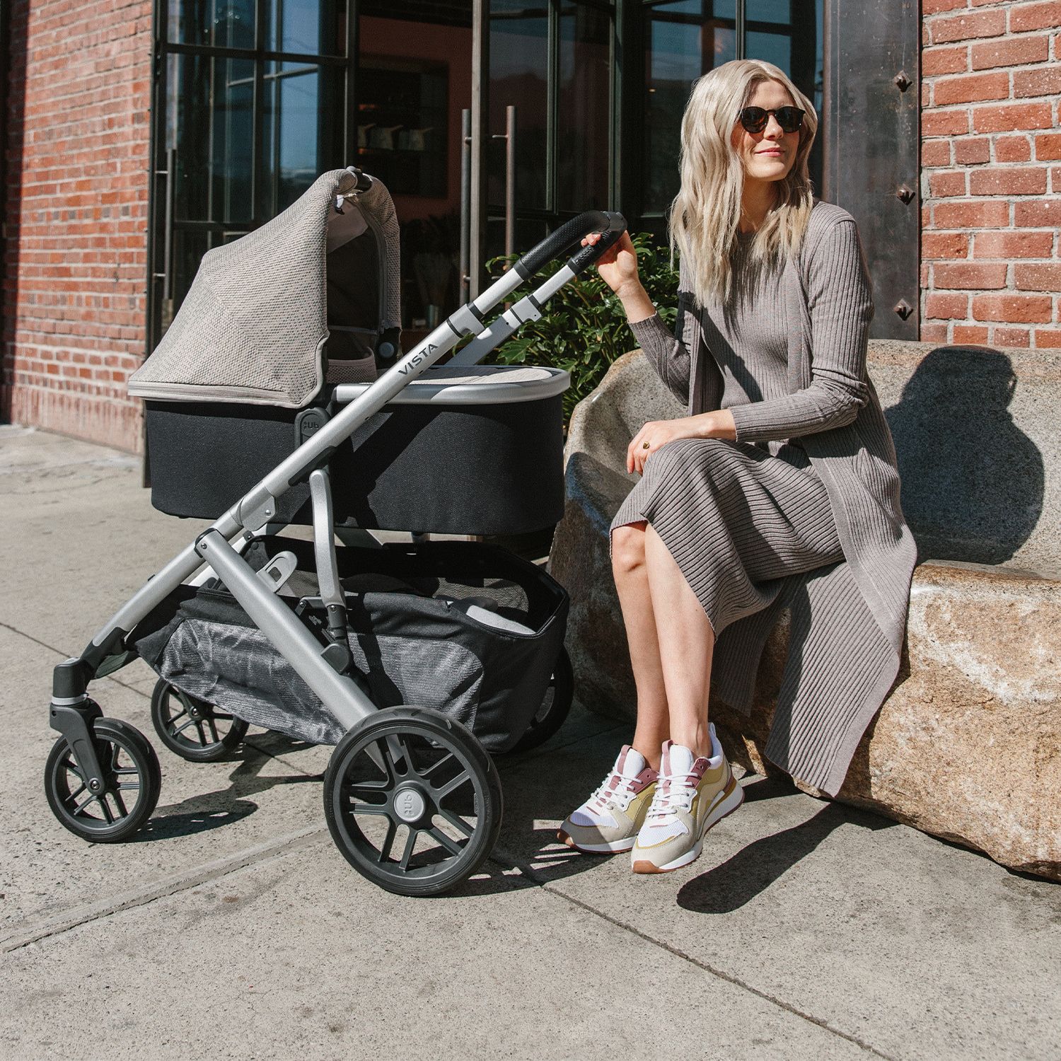 Коляска 2в1 UPPAbaby Vista V2 Sierra Песчаные дюны - фото 13