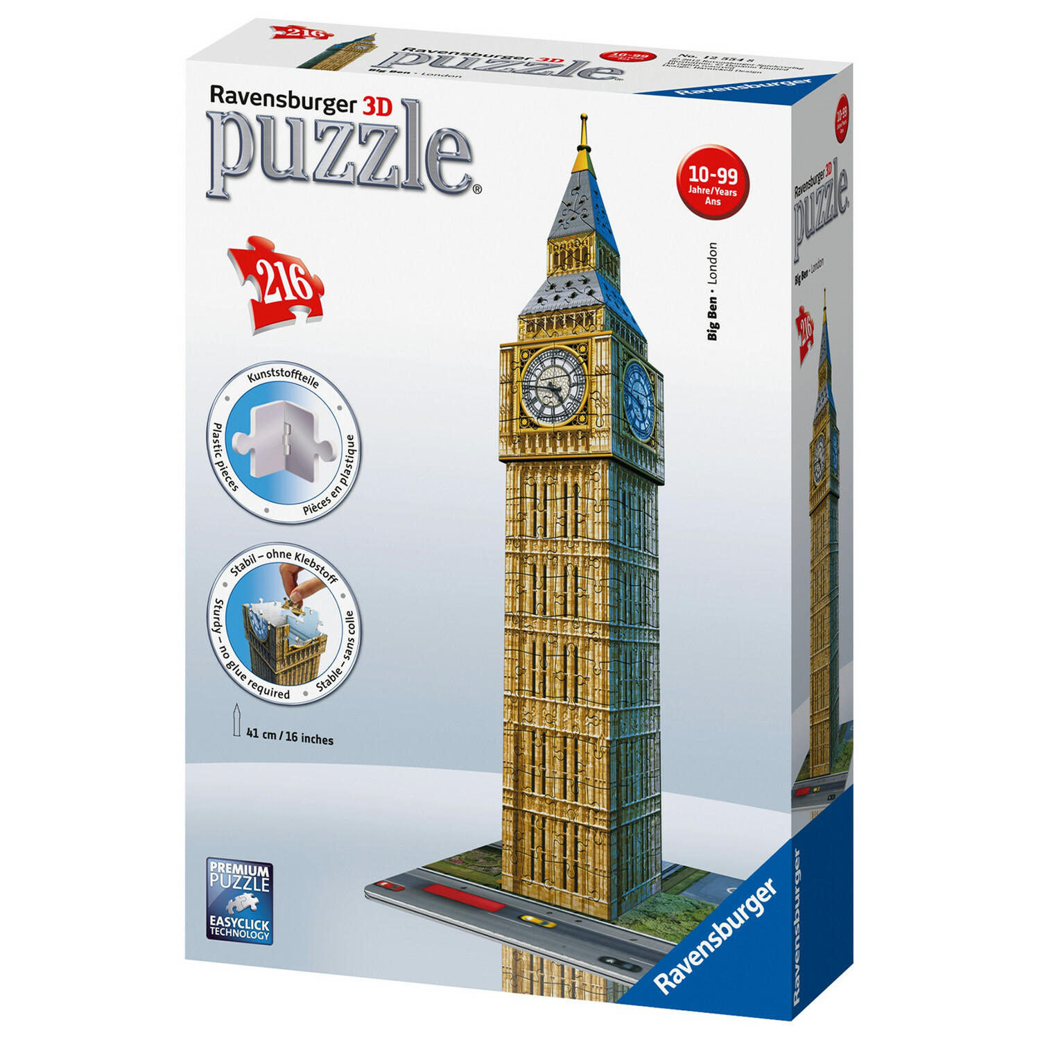 Пазл 3D Ravensburger Биг-Бен 216элементов 12554 - фото 3