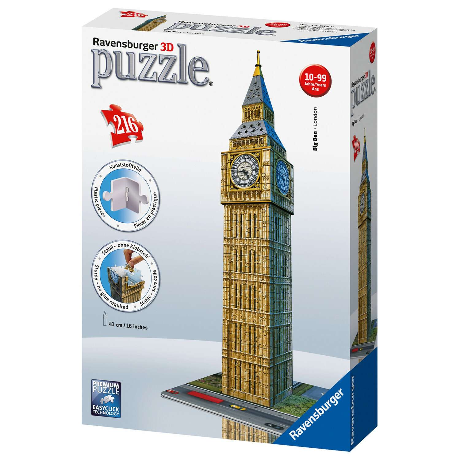 Пазл 3D Ravensburger Биг-Бен 216элементов 12554 - фото 3