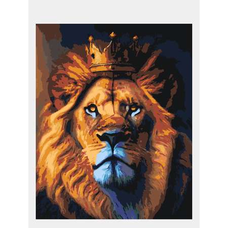 Картина по номерам 50х40 Selfica Король лев