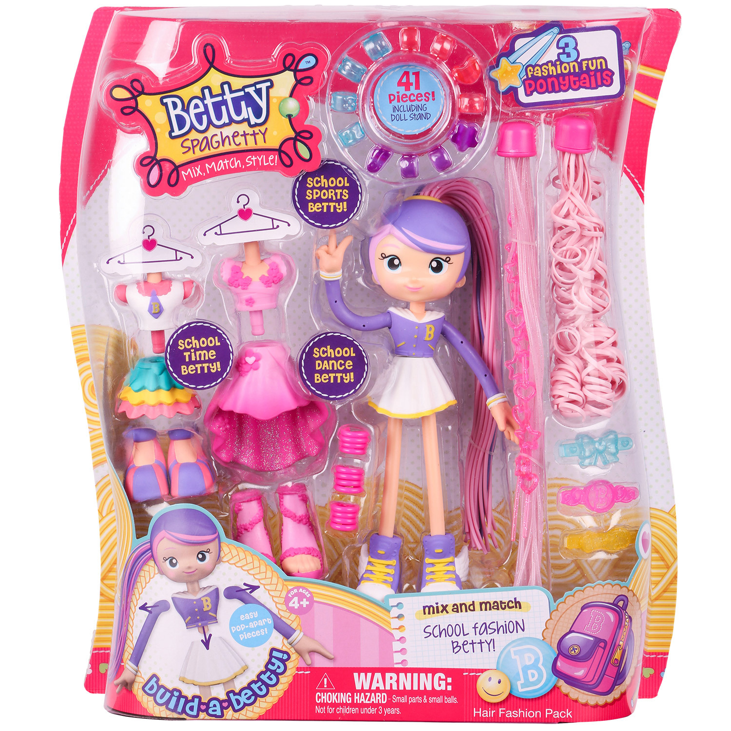 Набор Betty Spaghetty Модные прически 59001 59001 - фото 4