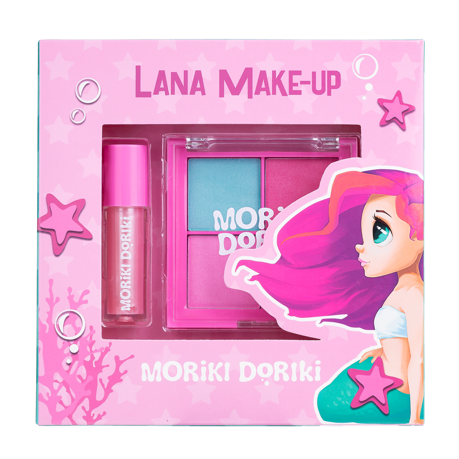 Набор для макияжа MORIKI DORIKI Lana Lip and Eyes CLOR10514