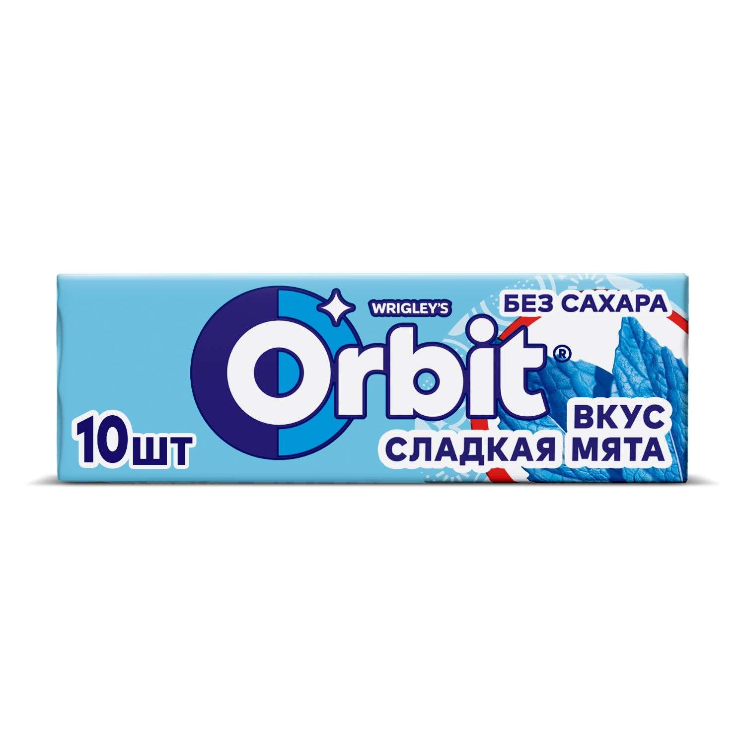 Жевательная резинка Орбит Orbit Сладкая Мята 13,6 г - фото 1