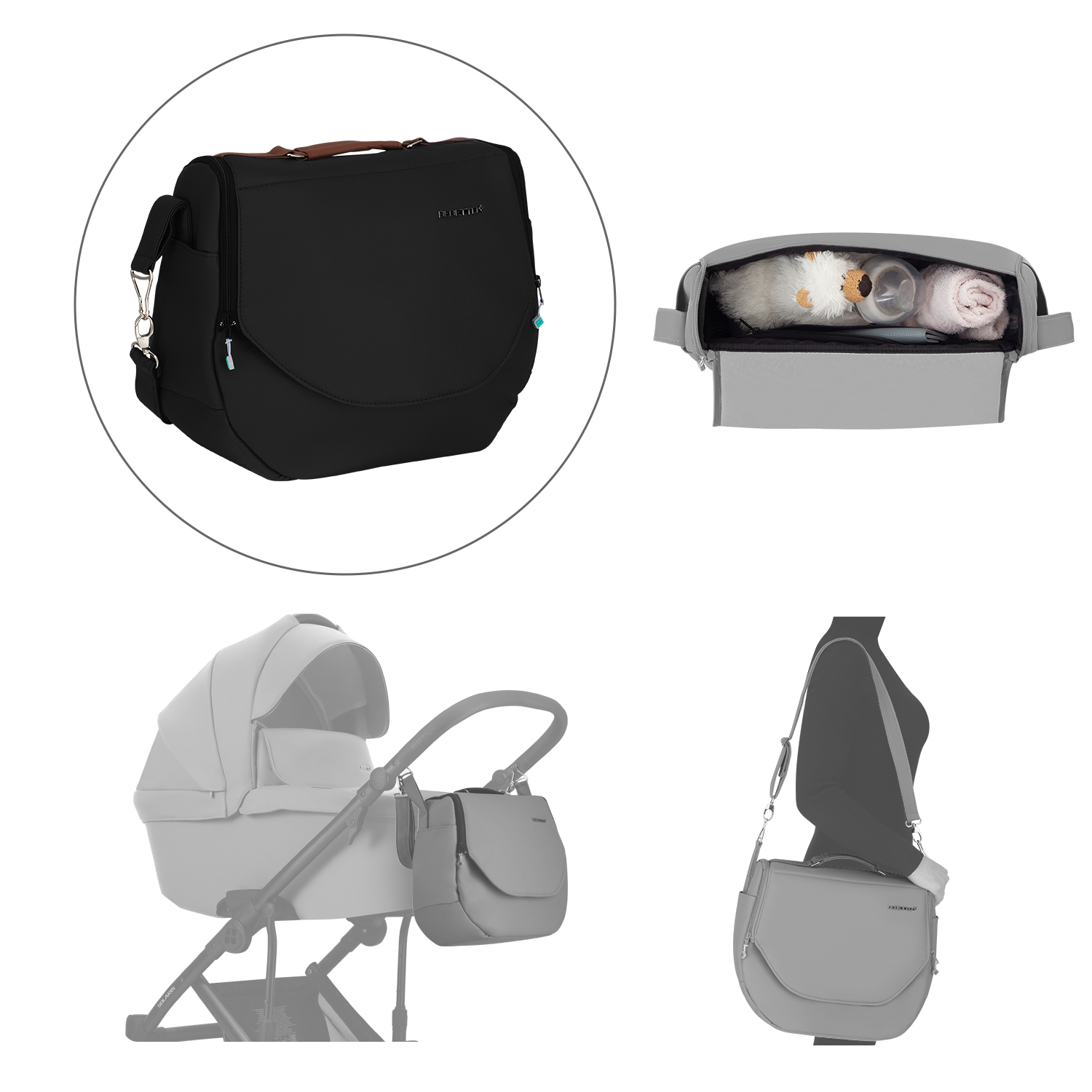 Коляска 2 в 1 Bebetto Solaris Pro - фото 10