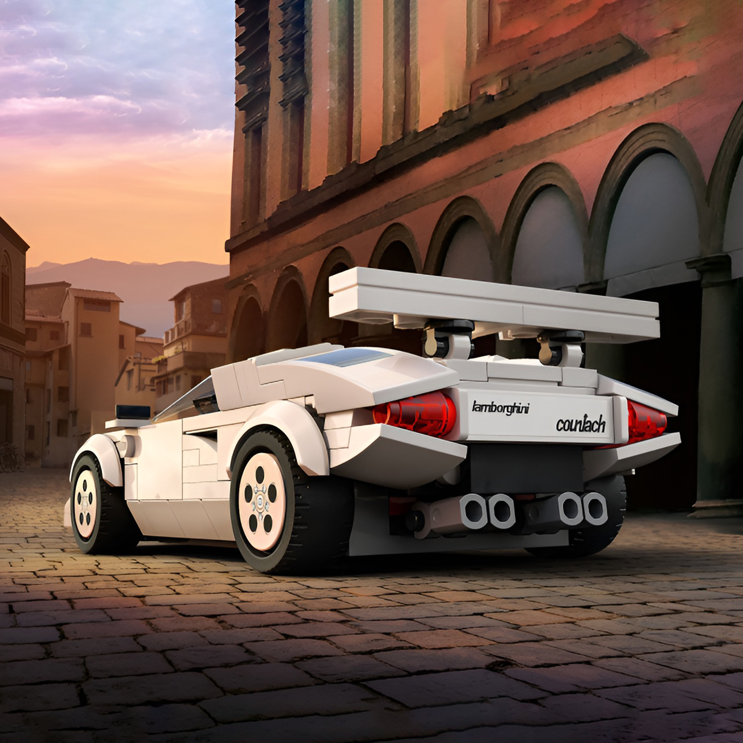 Конструктор LEGO Speed Champions Lamborghini Countach 76908 - фото 8