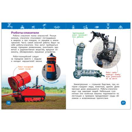 Книга Росмэн Роботы Энциклопедия для детского сада