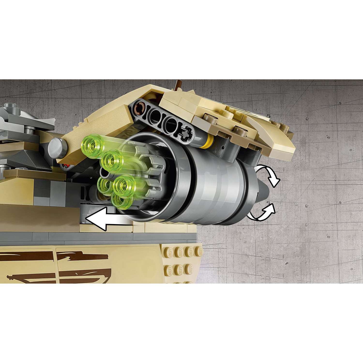 Конструктор LEGO Star Wars TM Боевой корабль Вуки (Wookiee™ Gunship) (75084) - фото 8